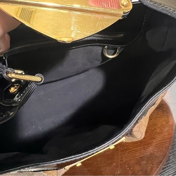 LOUIS VUITTON Limited Edition Taupe Monogram Embossed Leather Polly Bag EUC - Picture 11 of 17